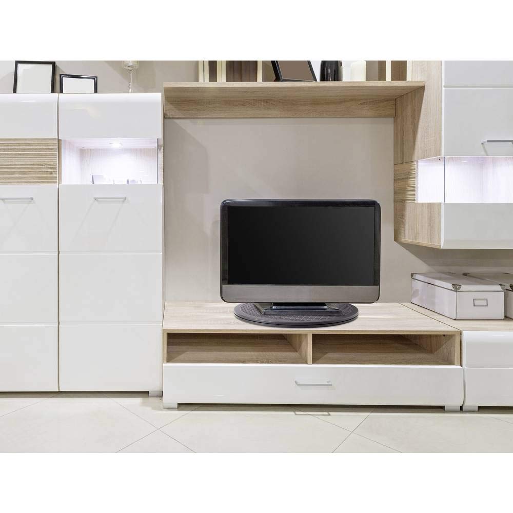 Plateau tournant pour Moniteur TOOLCRAFT 1507153 Noir