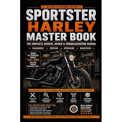 SPORTSTER HARLEY MASTER BOOK: The Complete Service, Repair & Troubleshooting Manual For Harley-Davidson Sportster Models 1957&ndash;2022 Ironhead &bull; ... Era Reference Where Applicable