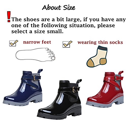 Stivali Gomma Caviglia Rain Boot Pioggia