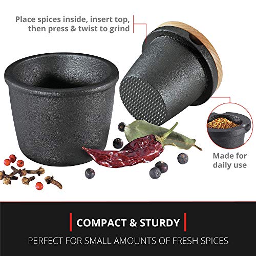 Zassenhaus-Cast-Iron-Spice-Grinder-Set-with-Beech-Wood-Lid-Spice-Mill-Herb-and-Seed-Grinder-3-Inches-Black