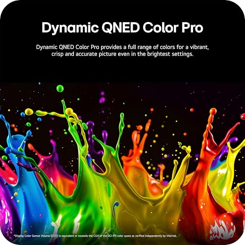 Image of LG 100-Inch Class QNED evo AI QNED84B Series Mini LED 4K Smart TV w /Dolby Atmos, Dolby Vision, HDR10, AI Super Upscaling 4K, Filmmaker Mode, Wow Orchestra, Compatible with Alexa (100QNED84BU, 2026)