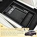 X-TKER Center Console Organizer Compatible with Dodge Charger & Chrysler 300C 2011 2012 2013-2021 2022 2023 Interior Accessories, Armrest Storage Box Middle Console Tray Reserved Charging Hole