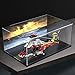 Produktbild Displaybox Acryl Kompatibel mit LEGO 42145 Rettungshubschrauber, staubdichte transparente Displaybox Displaybox (kein Bausteinmodell) (mit dem Hintergrund)