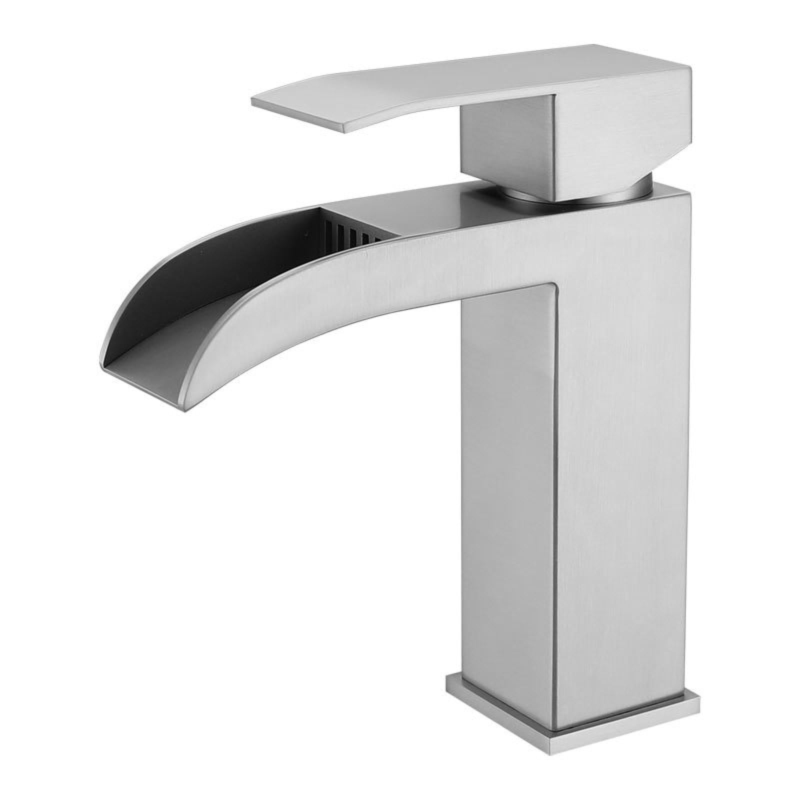Fanjubei Brushed 304 Stainless Steel Hot And Cold Water Faucet,