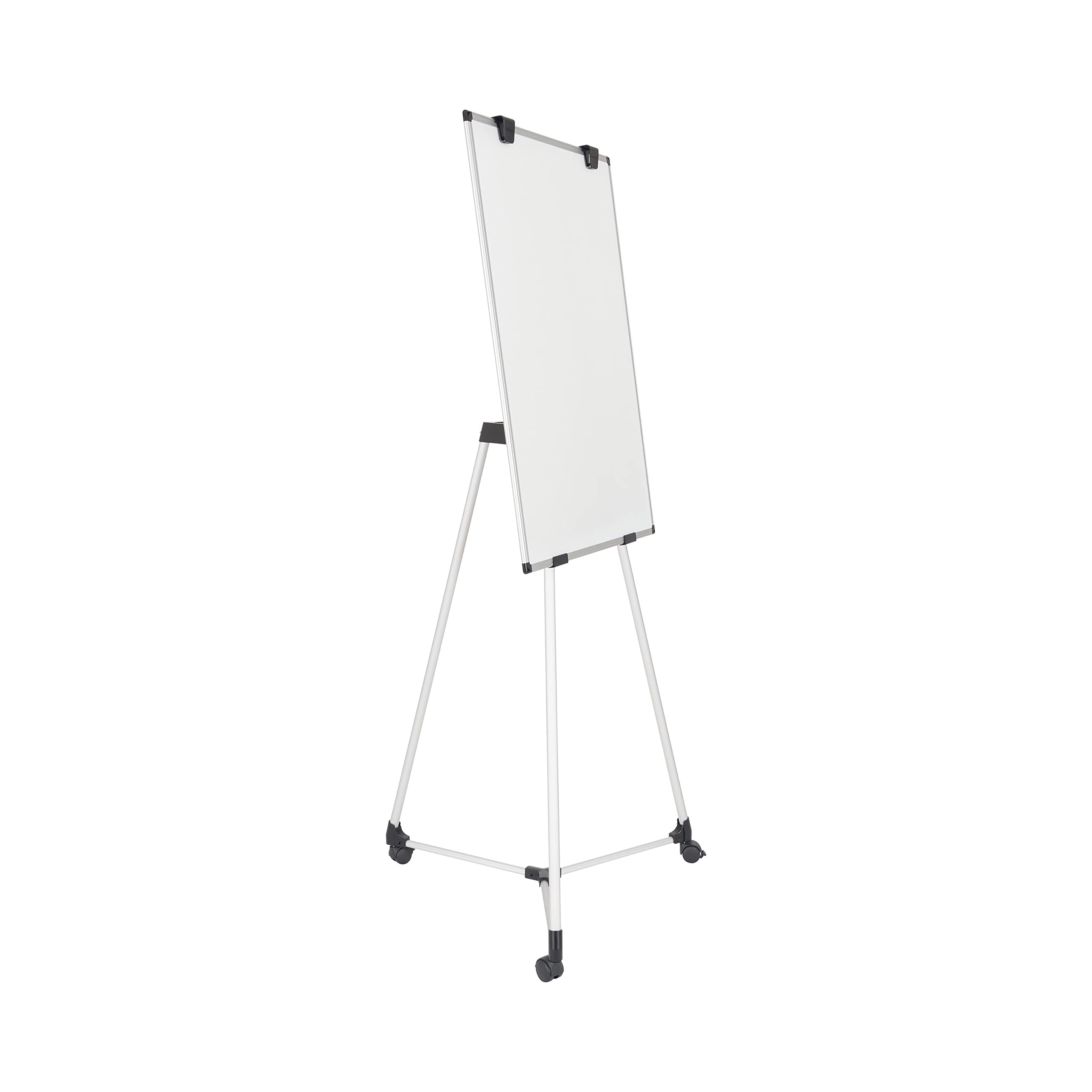 Bi-Office Earth Kyoto Flipchart caballete magnético móvil, 70 x 100 cm (tamaño europeo), superficie de acero lacado borrado en seco, marco de aluminio