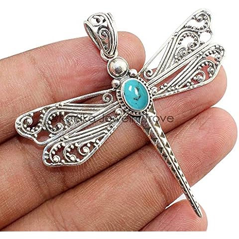 Handmade Sterling Silver Dragonfly Pendant Gift Cover