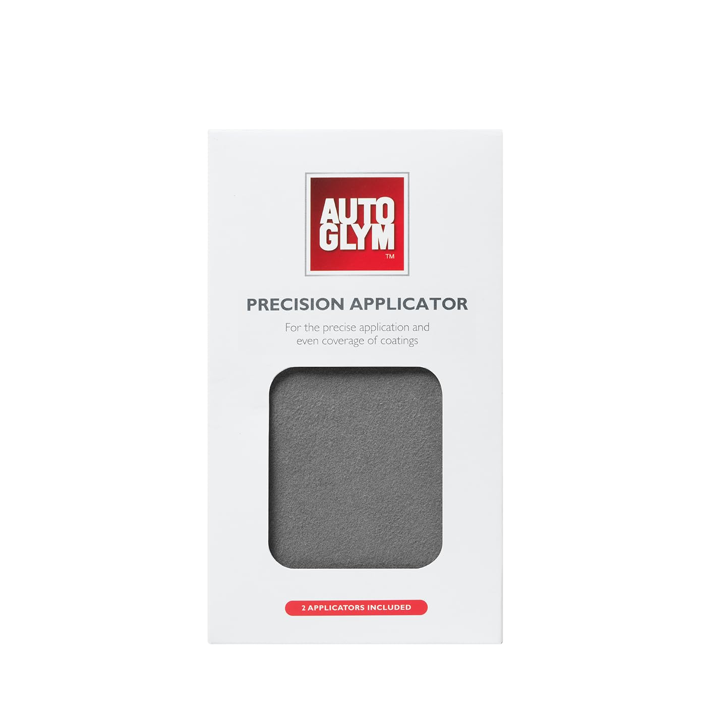Autoglym Precision Applicator, Polishing Pad, 6.5 x 9.5cm, 2 Pack