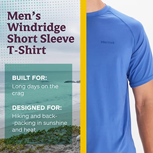 Image of MARMOT Men's Windridge Moisture-Wicking, Eco-Friendly, Breathable, UPF Short Sleeve Shirt