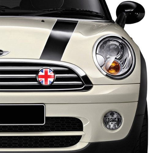 Gobadges Ckc012 Flag Uk - Magnetic Chrome Grill Badge Holder Combo/Universal Fit/No Tools Required/Weather-Proof And Car-Wash Safe #TOP1