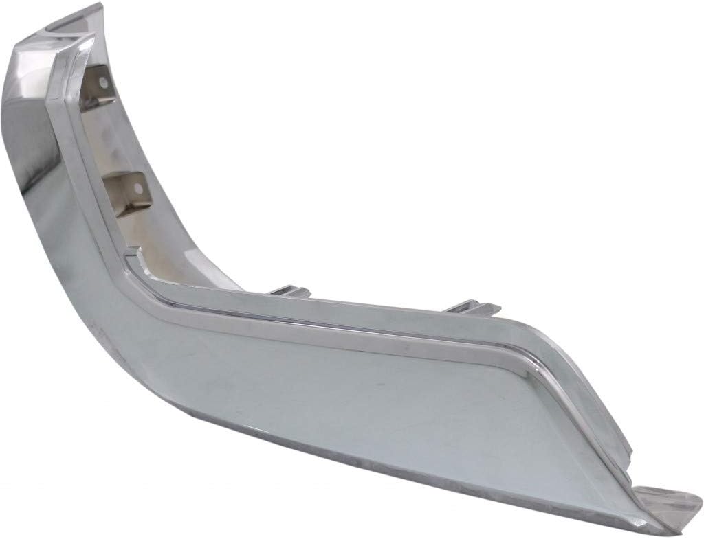 For Toyota Tacoma 2016-2022 Bumper End Driver Side | Rear | Chrome | Plastic | Replacement For TO1104131 | 5215604020