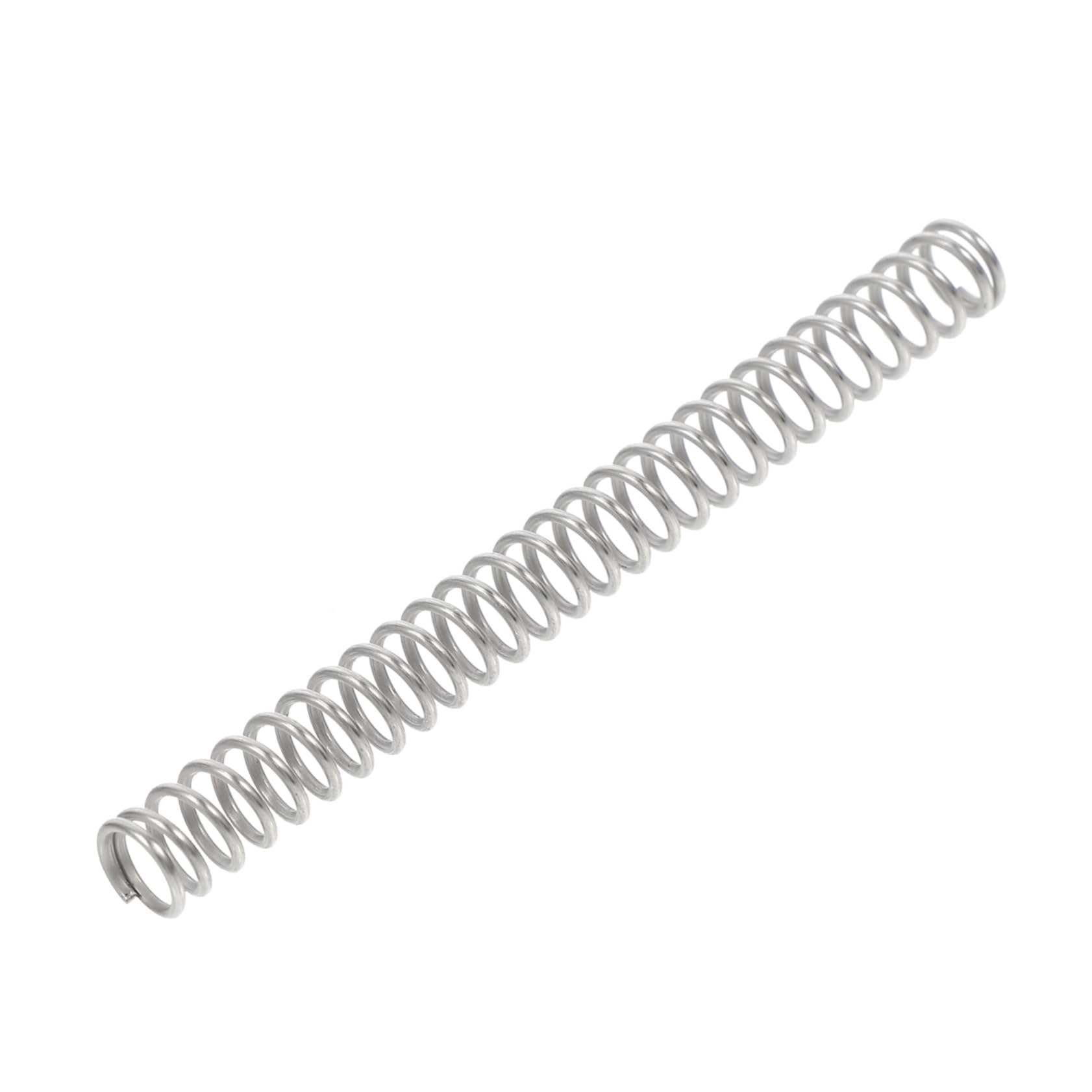 FUNOMOCYA 1pc Round Wire Coil Spring Small Springs Compressed Wire Spring Extended Compressed Spring Fine Spring Practical Spring Retractable Spring Spiral Spring Sprung Silver Spring Steel