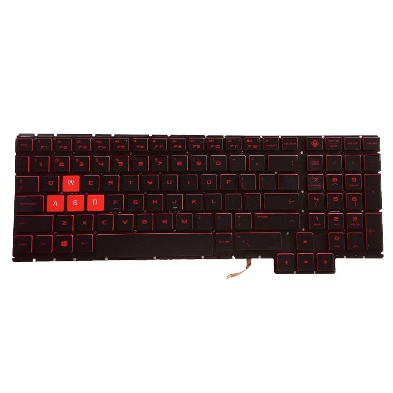 Clavier rétroéclairé pour HP Omen 15-CE pour jouer et travailler la nuit
