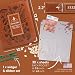 Create-ables Willow and Wildflower Garden Seed Organizer Binder, Seed Storage Organizer, Garden Binder Book for Packet Storage Catalog Can Store 120 Packets with Dibber and Widger (Classic Brown)