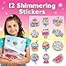 Creativity for Kids Big Gem Diamond Painting Kit: Sweets Stickers and Suncatchers - Diamond Art for Kids, DIY Stickers and Suncatcher Kit for Girls (Ages 6+)