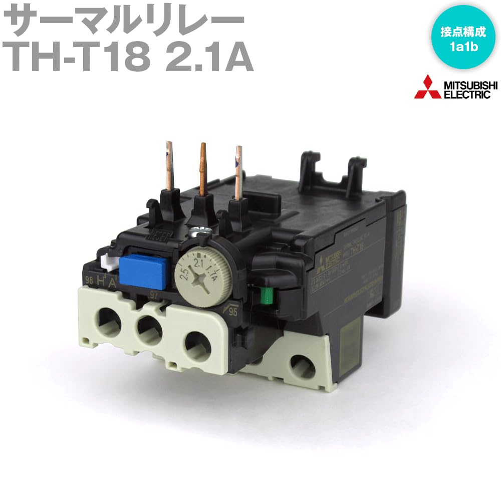 Amazon | 三菱電機 TH-T18 2.1A サーマルリレー (ヒータ呼び Amazon | 三菱電機 TH-T18 2.1A サーマルリレー (ヒータ呼び