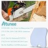 Filtro de aire 545061801 para Husqvarna 235 236 240, compatible con motosierra Jonsered CS2234 CS2234S CS2238 con línea de combustible, filtro de combustible y bujía 8