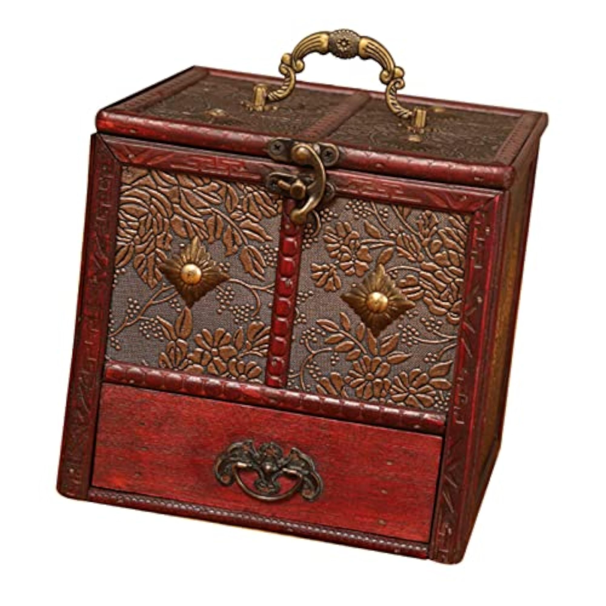 Treasure Chest Vintage Storage Box for Jewelry