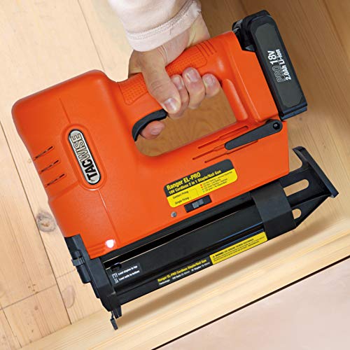Tacwise 1506 Ranger EL-PRO, 18V Cordless 2-in-1 Staple/Nail Gun with 18V Battery, Charger & 2,000 Staples/Nails, Uses Type 91 Staples and Type 180 Nails , Orange 7 Tacwise 1506 Ranger EL-PRO, 18V Cordless 2-in-1 Staple/Nail Gun with 18V Battery, Charger & 2,000 Staples/Nails, Uses Type 91 Staples and Type 180 Nails , Orange - Image 7
