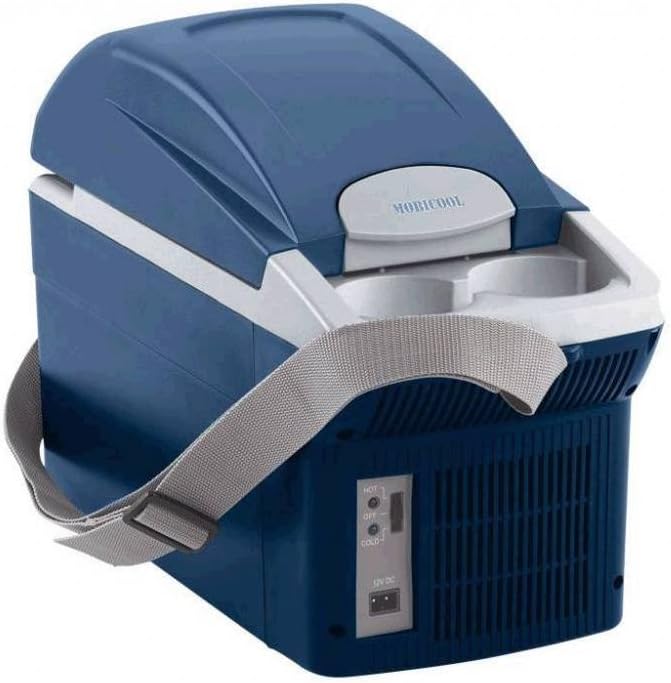 Mobicool T08 DC Thermoelectric Cool Box, Blue/Dark Grey