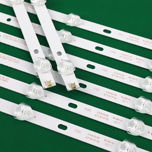 Barras LED K420WD7 A3 de alta iluminación para reparar TV TX-43DR300ZZ