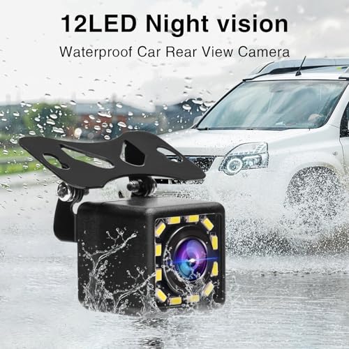 Image of 2.5MM Rear Camera for Car Stereo, Waterproof HD Backup Camera with Night Vision, 170 Ultra-Wide Viewing Angle