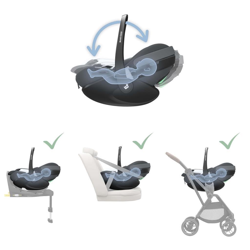 Siège auto bébé i-size pivotant et coulissant Pebble 360 Pro²
