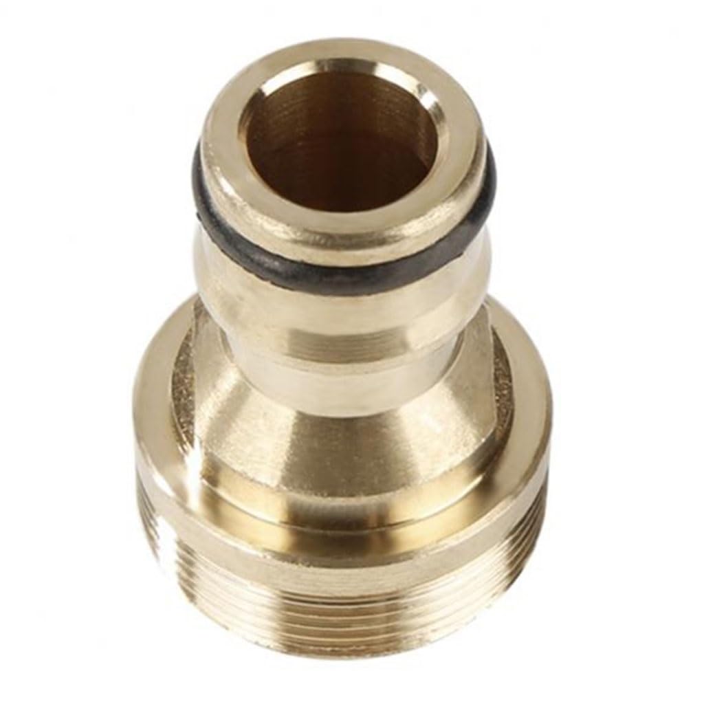 Conector de manguera 1-8 piezas de adaptadores de grifo universales for cocina, conector de grifo de latón, adaptador de manguera mezcladora, accesorio de lavabo, herramientas de riego de jardín (esti