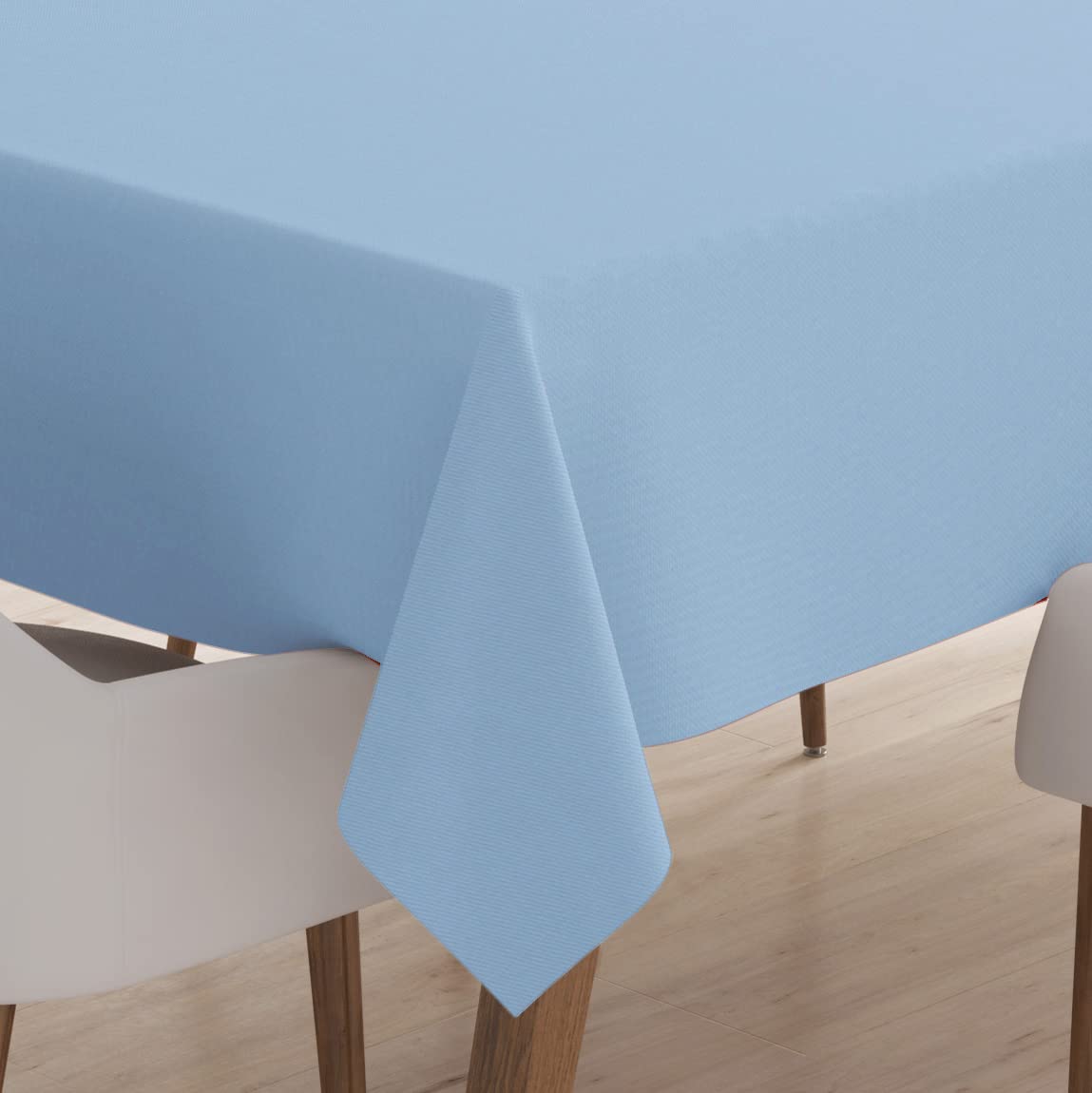 Encasa Homes Silky Polyester Square Table Cloth Tablecloth Length 56"X56" for 4 Seater Dining Table, Festivals, Indoor & Outdoor Parties and Everyday Use, Silk Polyester, Washable- Blue (B0BTYZJBN7) Amazon Price History, Amazon Price Tracker