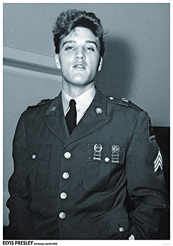 Affiche Elvis Presley 1960 poster vintage d'Allemagne dimensions 59x84 cm