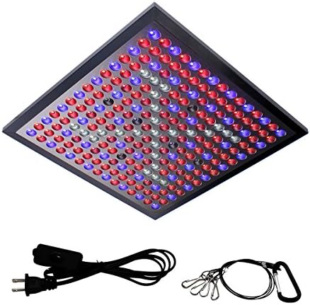 SHENTENG 45W Energy Saving LED Grow Lights Bulbs for Indoor Plants 225 LEDs Full Spectrum Ultra-thin Design