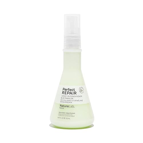 NatureLab. TOKYO Perfect Repair - Acondicionador y desenredante sin enjuague protección contra el calor, seguro para el color, protege contra daños