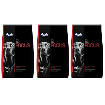 Drools Focus Adult Super Dog Food 1.2kg (Pack of 3)