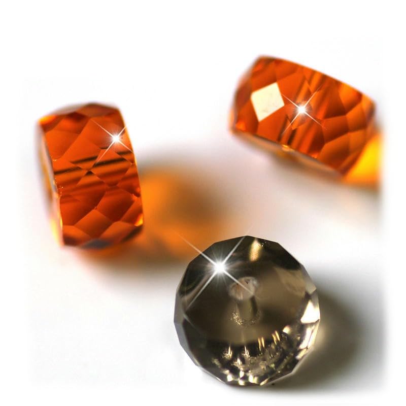 150 szt. 8/10/12 mm kryształowe szklane koraliki fasetowane kryształowe koraliki diamentowe koraliki kurtynowe koraliki do rękodzieła, dekoracji DIY
