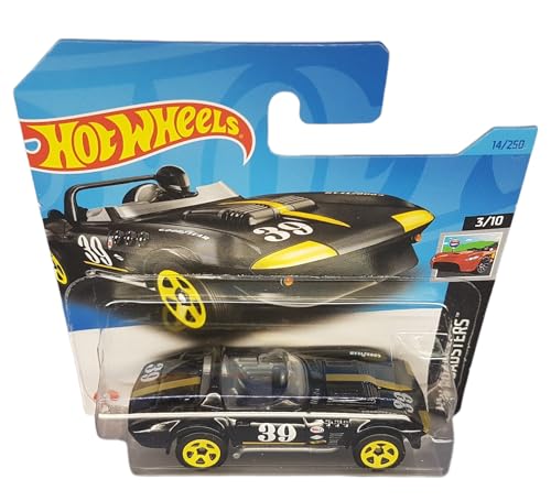 Hot Wheels - Corvette Grand Sport Roadster - HW Roadsters 3/10 - HKH38 - Short Card - Good Year - Bell - Mattel 2023 - Image 2