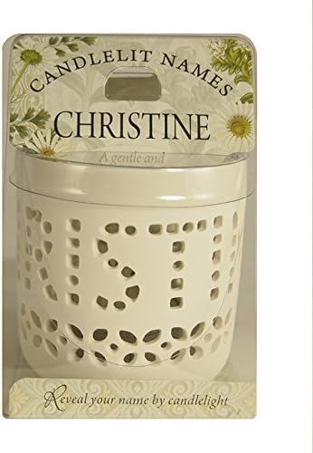 Candlelit Names Christine
