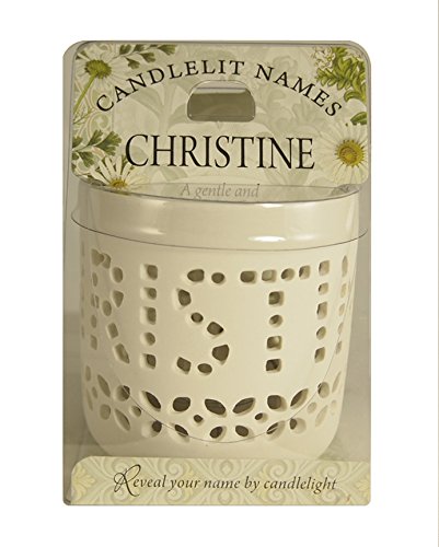 Candlelit Names Christine