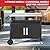 Kendane Grill Cart Table with Big Storage Cabinet, Movable Outdoor Dining Cart Pizza Oven Stand, Kitchen Cart Island Multifunction Food Prep Table Stainless Steel Surface
