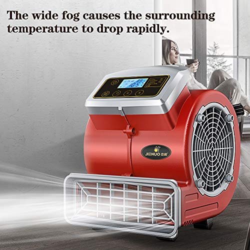 Lvyuan Multi-Purpose Mini Mighty Air Mover, Utility Fan, Dryer, Blower And Timer For Restoration, Cleaning, Home And Plumbing Use - 1/4 Hp, 900 Cfm, 3 Speeds, 3 Angles, Red, Small (New-Red) #TOP6