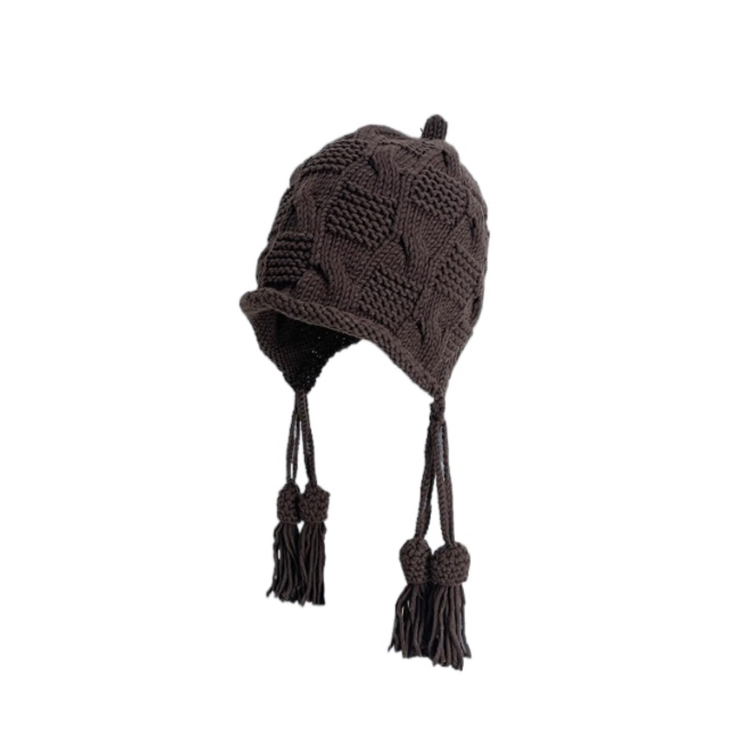 Gorro Invierno Sombrero Sombrero De Punto Lindo Sombrero Cálido De Invierno Salvaje Con Orejeras Para La Colocación Diaria Sombrero Invierno Moda
