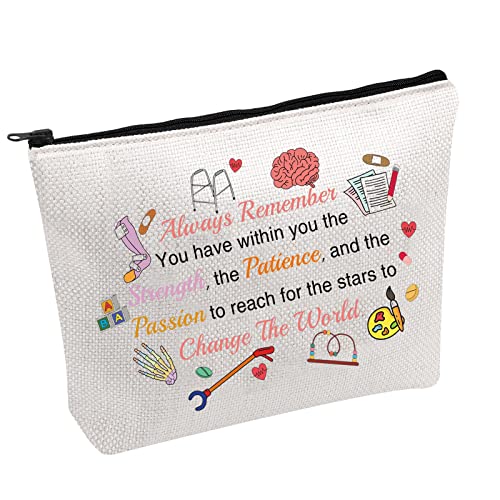Occupational Therapist Cosmetic Bag OT Life Cosmetic Bag Occupational Therapist Student Graduation Gift (OT Life -B)