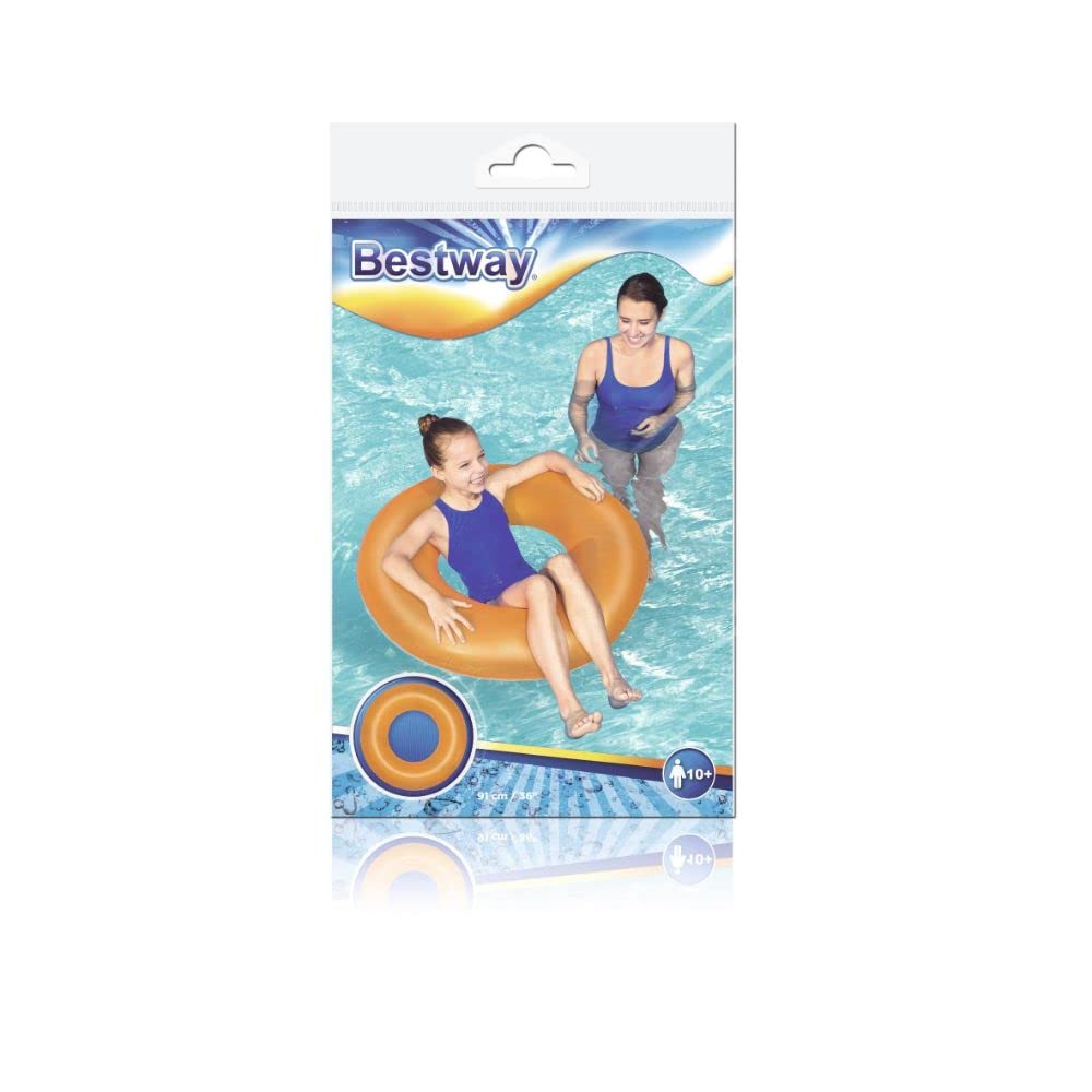 Bestway® Φ36/Φ91cm Frosted Neon Swim Ring