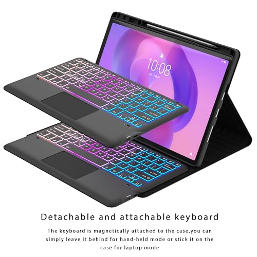 for Lenovo Idea Tab Pro 12.7 inch 2025 Keyboard Case with Trackpad Backlit by SNOODU - Used condition - Image 5