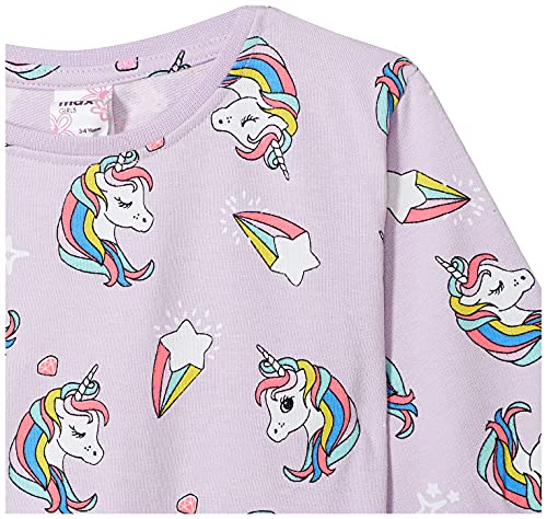 Image of Max Girls Printed Layered Top