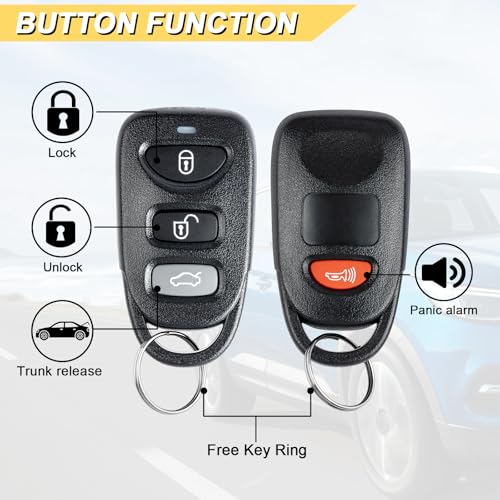 Télécommande Hyundai Sonata Elantra 2007 2008 2009 OSLOKA-310T - 3