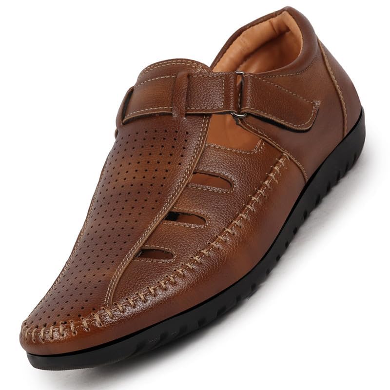 See full amazon price history chart for FAUSTO FST FOSMS-2118 TAN-42 Mens Tan Laser Cut Perforated Shoe Style Roman Sandal|Adujstable Hook & Loop Stitched Pull On Sandal (8 UK) FAUSTO FST FOSMS-2118 TAN-42 Mens Tan Laser Cut Perforated Shoe Style Roman Sandal|Adujstable Hook & Loop Stitched Pull On Sandal (8 UK) (B0D3642289) Amazon Price History, Amazon Price Tracker