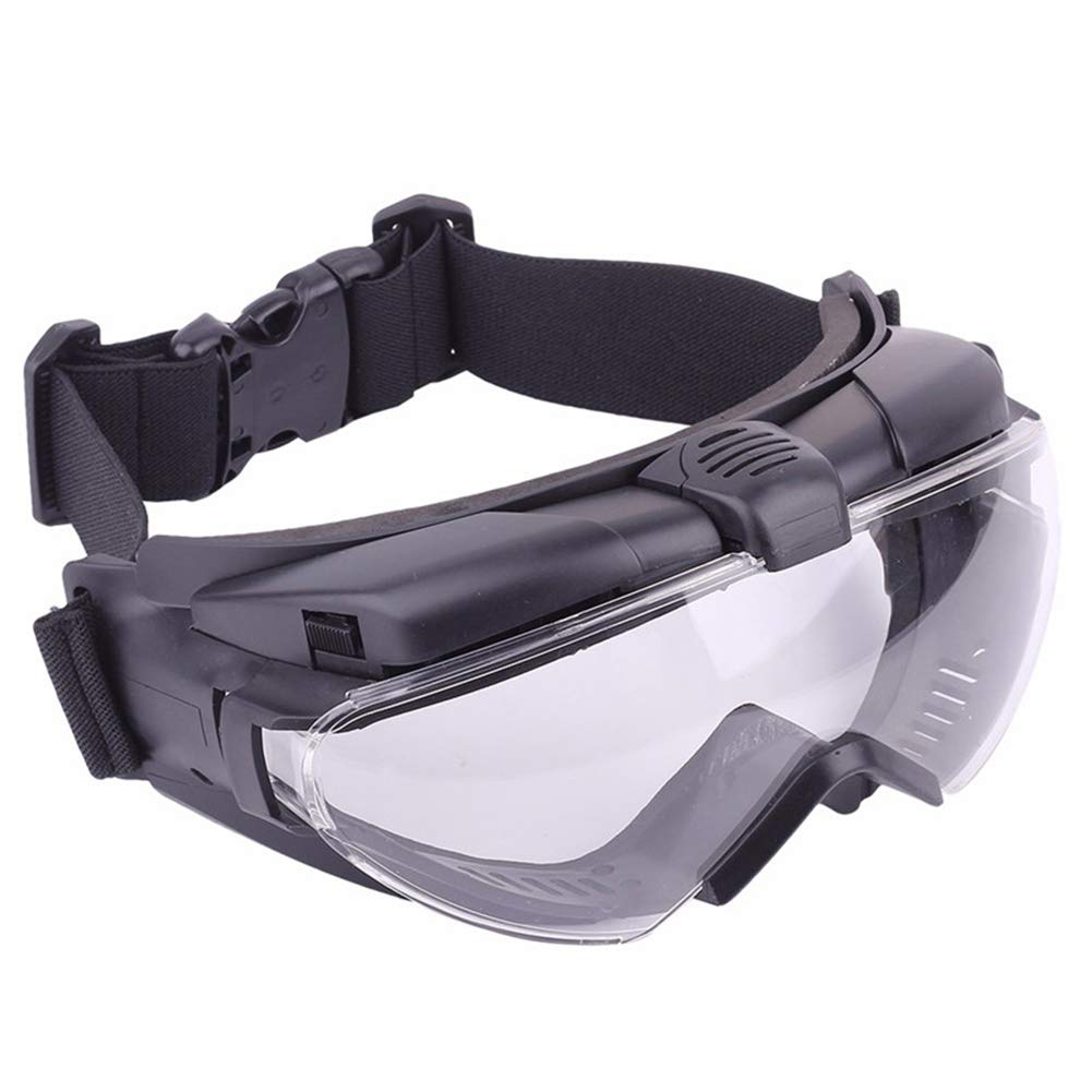 Gafas Antivaho para Airsoft Y Paintball Tácticas para Montar en Casco, Ciclismo, Resistencia, Ventilador Incorporado, Gafas de Protección Uv, Gafas con Lentes de Pc para Caza Al Aire Libre/Ta