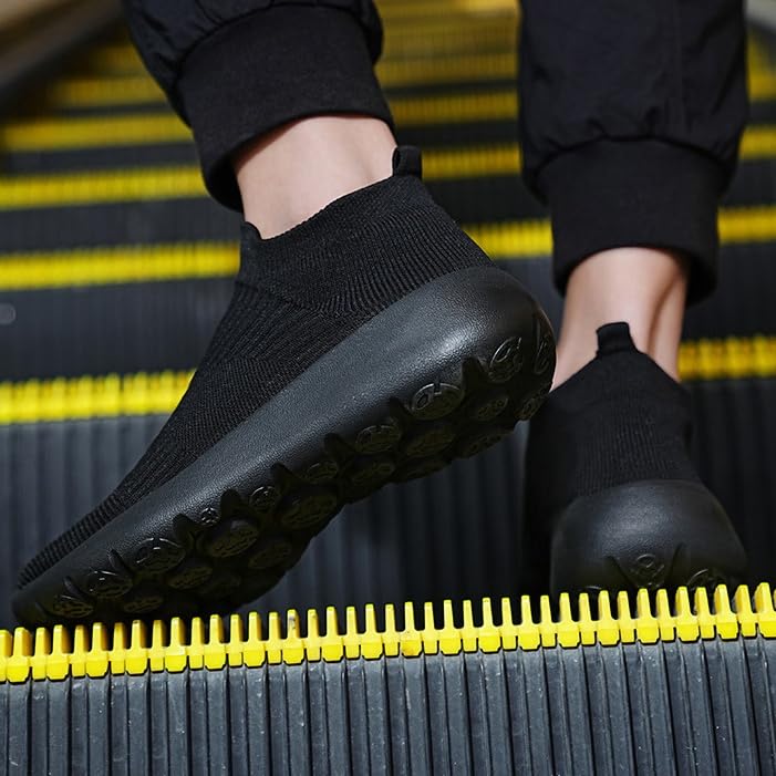 Mens Slip on Sneakers Sock Shoes for Men Comfy Lightweight Breathable Walking Shoes Mesh Workout Casual Sports Shoes3