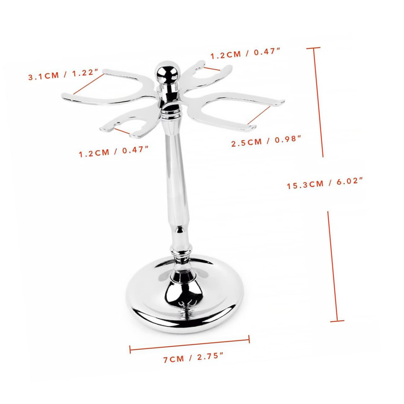 Ipetboom 2pezzi Per Rasoio e Inossidabile Organizer Antiscivolo Per e Spazzole Accessorio Per