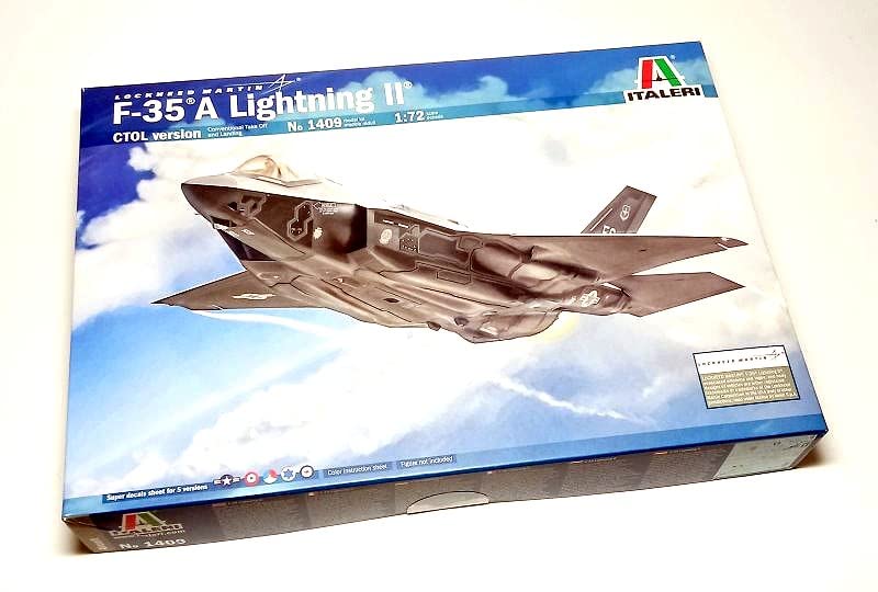 F-35A Lightning II Italeri 1409 à construire pour revivre l'histoire de l'aviation