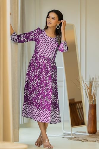 Image of MIRCHI FASHION Women's Anarkali Printed Kurti Only